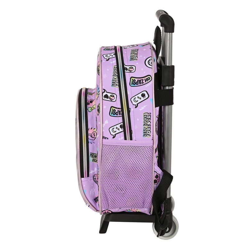 Image secondaire de Cartable à roulettes Monster High Best boos Lila 28 x 34 x 10 cm