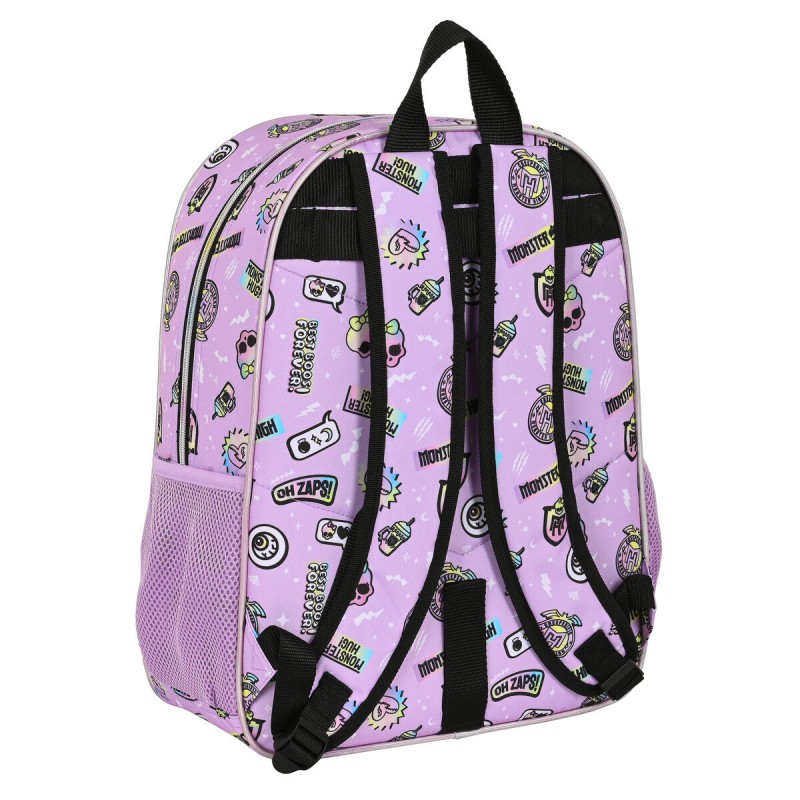 Image secondaire de Cartable Monster High Best boos Lila 33 x 42 x 14 cm