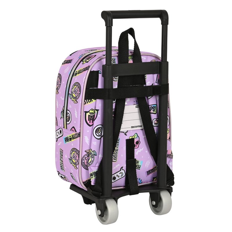 Image secondaire de Cartable à roulettes Monster High Best boos Lila 22 x 27 x 10 cm