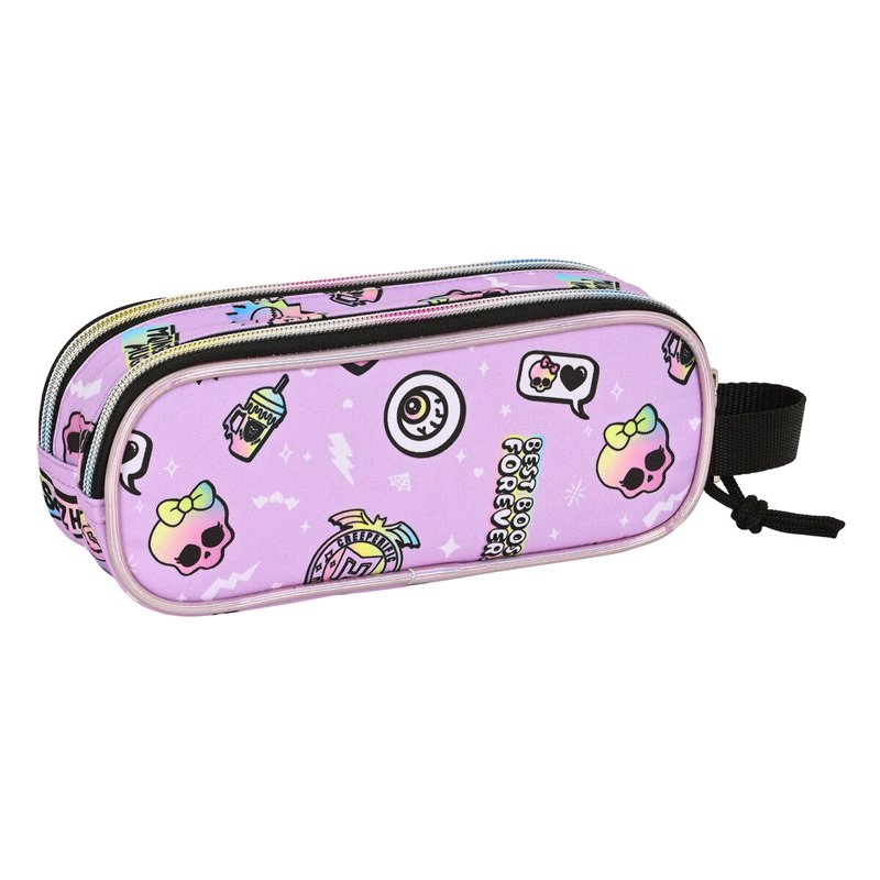 Image secondaire de Trousse Fourre-Tout Double Monster High Best boos Lila 21 x 8 x 6 cm