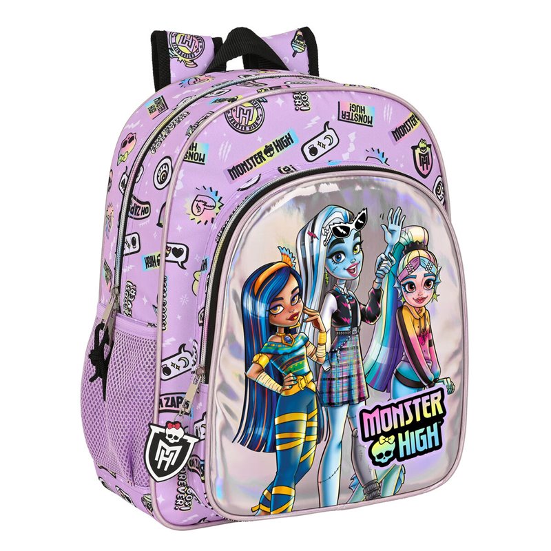 Cartable Monster High Best boos Lila 32 X 38 X 12 cm