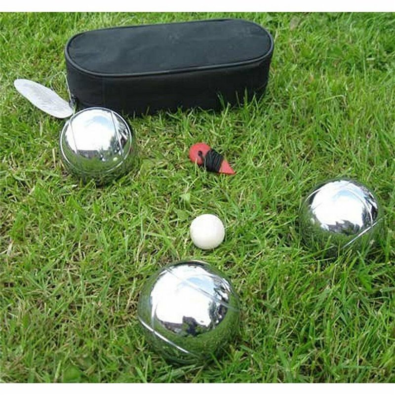 Image secondaire de Jeu de pétanque Dimatel Sac de transport Métal 5 Pièces (8 x 23 x 6,5 cm)