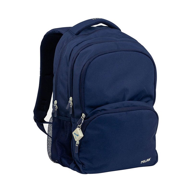 Cartable Milan Blue marine 52 x 34,5 x 23 cm