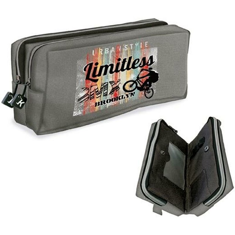 Trousse d'écolier SENFORT Limitless Gris