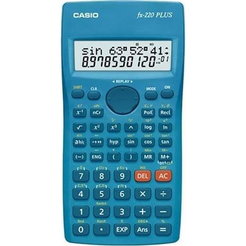 Calculatrice scientifique Casio FX-220PLUS-2-W Bleu