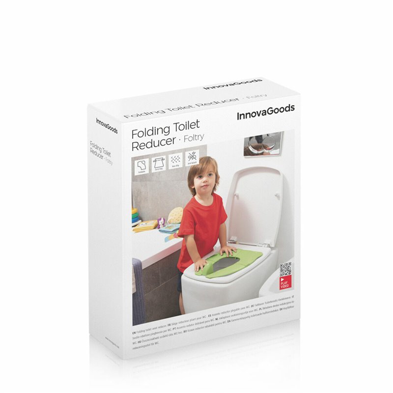 Image secondaire de Réducteur de Toilettes Pliable pour Enfants Foltry InnovaGoods