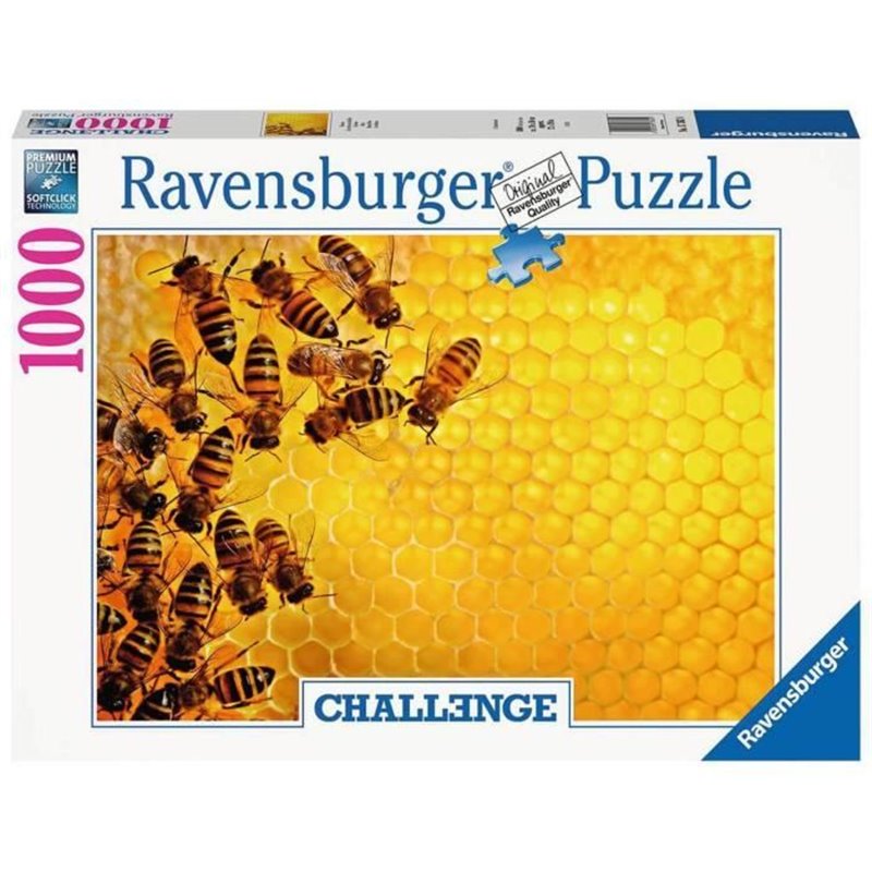 Image secondaire de Ravensburger Puzzle 1000 p - La ruche aux abeilles (Challenge Puzzle)