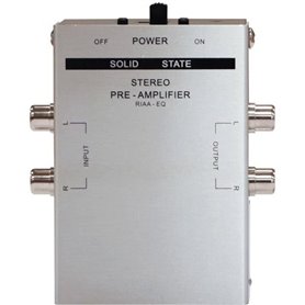 Pré-Amplificateur Phono E-Audio A097M - Stéréo - permet de connecter u
