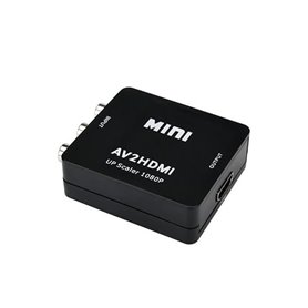 Mini adaptateur de convertisseur RCA AV vers HDMI Convertisseur AV2HDM