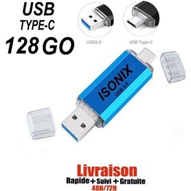 Clé USB 128 GO Type C OTG USB Flash Drive pour appareils Android/PC BL