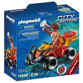 PLAYMOBIL - City Action 71040 Sauveteur en mer et quad