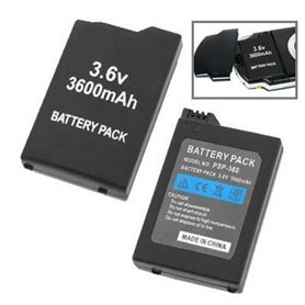 Batterie 3,6V 3600 mAH Lithium - Pour console PSP standard