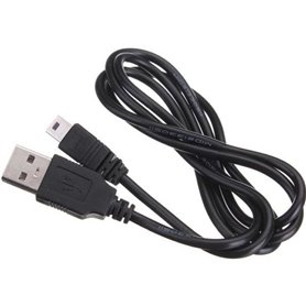 Câble USB mini USB pour manette Sony PLaystation 3 PS3 et Nintendo Wii