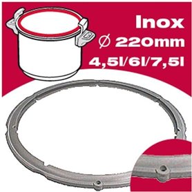 SEB Joint autocuiseur inox 792237 4,5-6-8-10L Ø25,3cm noir