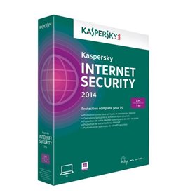 Kaspersky Internet Security 2014 (3 postes / 1 an)