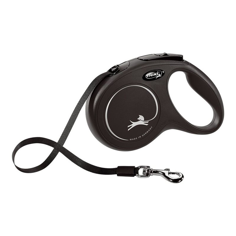 Laisse pour Chien Flexi New Classic L Noir L