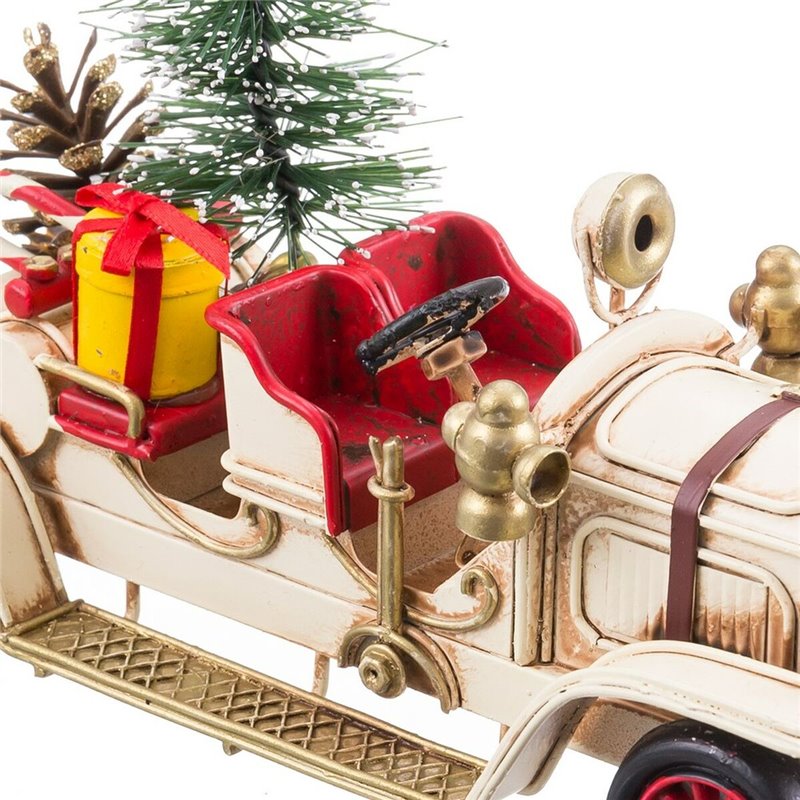 Image secondaire de Décorations de Noël Multicouleur Métal Voiture 17,5 x 7 x 10,5 cm