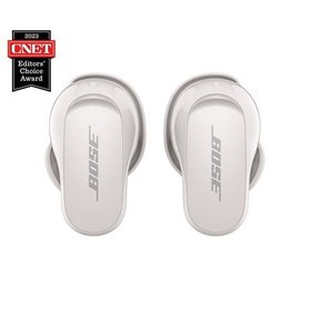 Bose Quietcomfort Earbuds II Triple Noir & Etui de Protection Argent