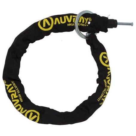 AUVRAY - Chaine Lasso Vélo Plug 8,5x8,5x900 Pour Evo Lock - Classé ART