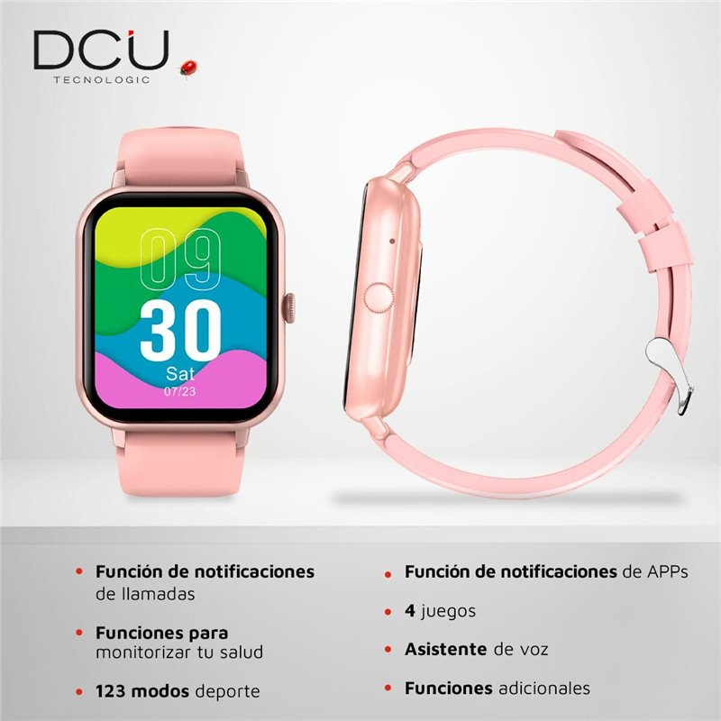 Image secondaire de Montre intelligente DCU CURVED GLASS PRO Rose