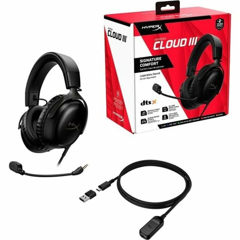 Image secondaire de Hyperx Cloud III Casque de jeu (noir)