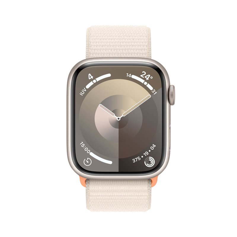 Image secondaire de Montre intelligente Apple MR983QL/A Blanc 45 mm