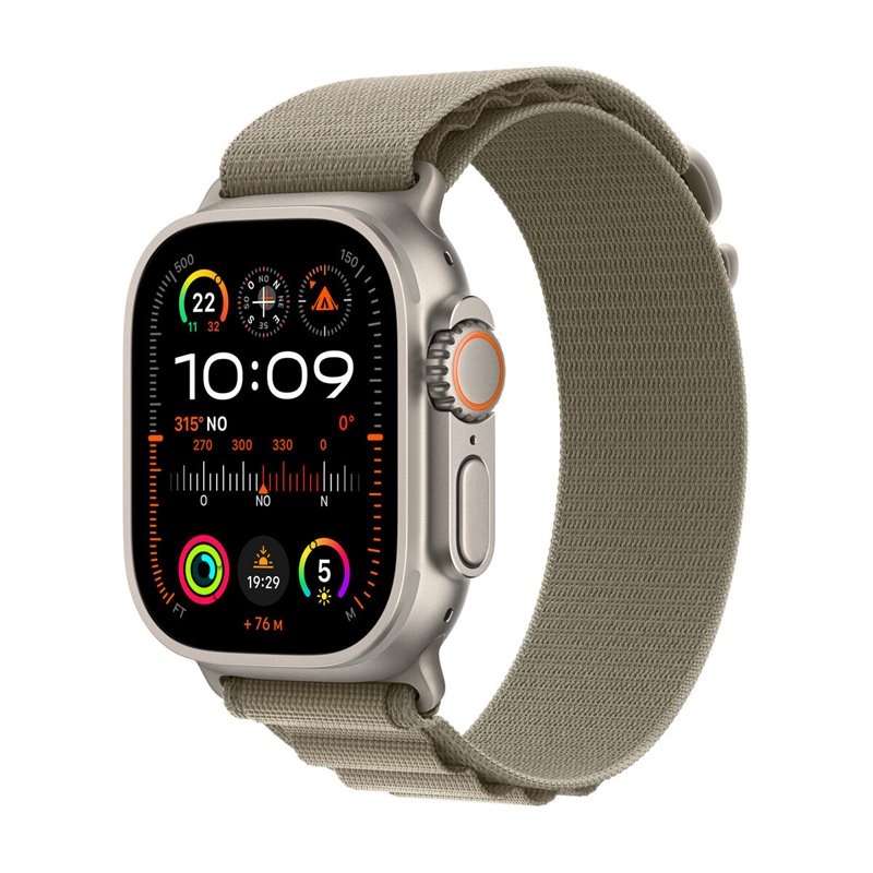 Montre intelligente Apple MREX3TY/A Titane 49 mm