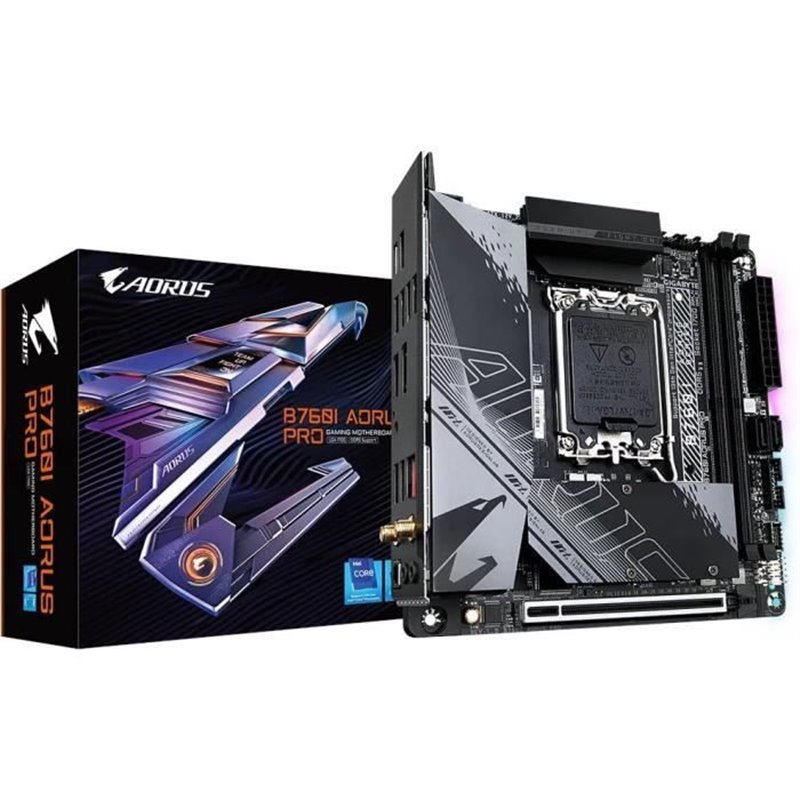 Gigabyte B760I AORUS PRO carte mère Intel B760 Express LGA 1700 mini ITX