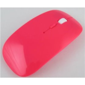 souris sans fil rose compatible tout ordinateur
