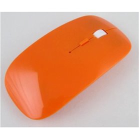 souris sans fil orange compatible tout ordinateur