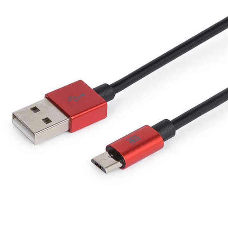 Maillon Technologique Premium MTPMUR241 câble USB 1 m USB 2.0 USB A Micro-USB B Rouge