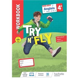 Anglais collège - Try n' Fly cycle 4 4e - Workbook - Ed. 2022