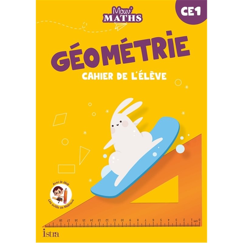 Mouv' Maths - Cahier De Géométrie CE1 - Ed. 2023 - Laurent Duron, Sonia ...