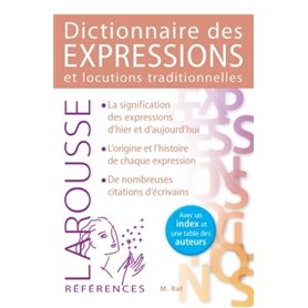 Dictionnaire des expressions et locutions traditionnelles