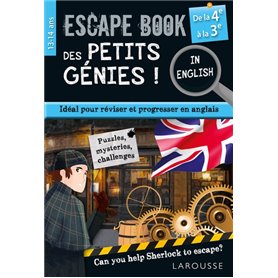 Escape book des petits génies in english de la 4e à la 3e