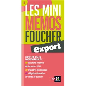 Les mini memos Foucher -  Export avec Incoterms