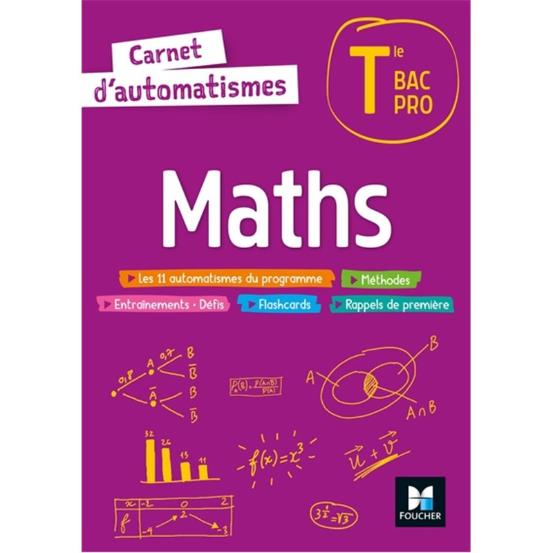 Carnet Dautomatismes Maths Tle Bac Pro Éd 2022 Livre élève Isabelle Baudet Ludivine 6910