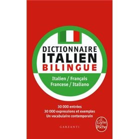 Dictionnaire de poche italien