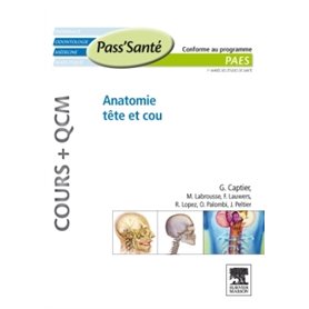 Anatomie tête et cou (Cours + QCM)