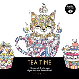 Happy coloriage - Tea time