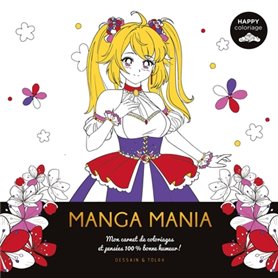 Happy coloriage Manga mania