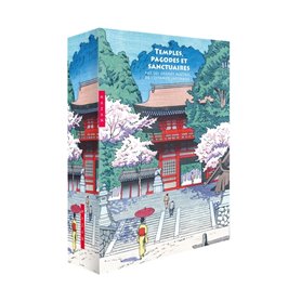 Temples, pagodes et sanctuaires par les grands maîtres de l'estampe japonaise (coffret)