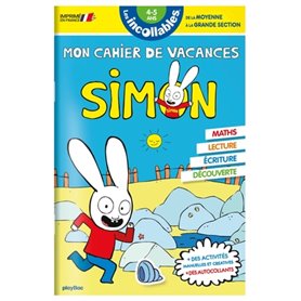 Les incollables - Cahier de vacances Simon - De la MS à la GS - 4-5 ans