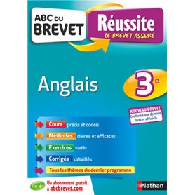 ABC Réussite Brevet - Anglais 3ème