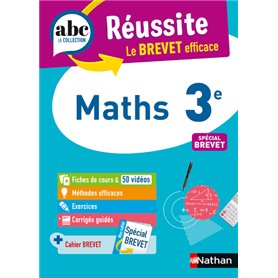ABC Réussite Maths 3e - Brevet 2023