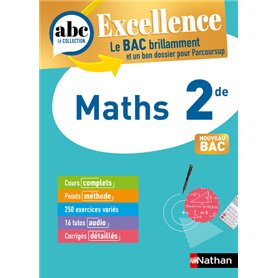 ABC BAC Excellence Maths 2de