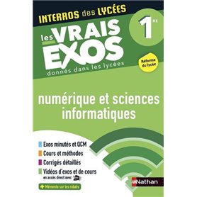 Interros des Lycées Numérique et Sciences Informatiques 1re
