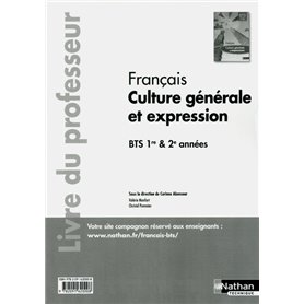 Français - Culture générale et expression Livre du professeur