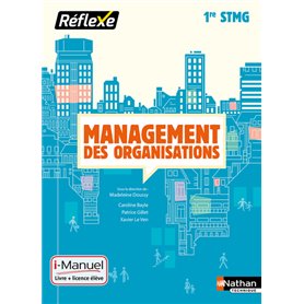 Management des organisations 1ère STMG - Livre + Licence élève (Pochette Réflexe) - 2016