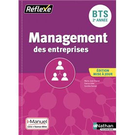 Management des entreprises BTS 2ème année (Pochette Réflexe) - Livre + licence élève - 2019